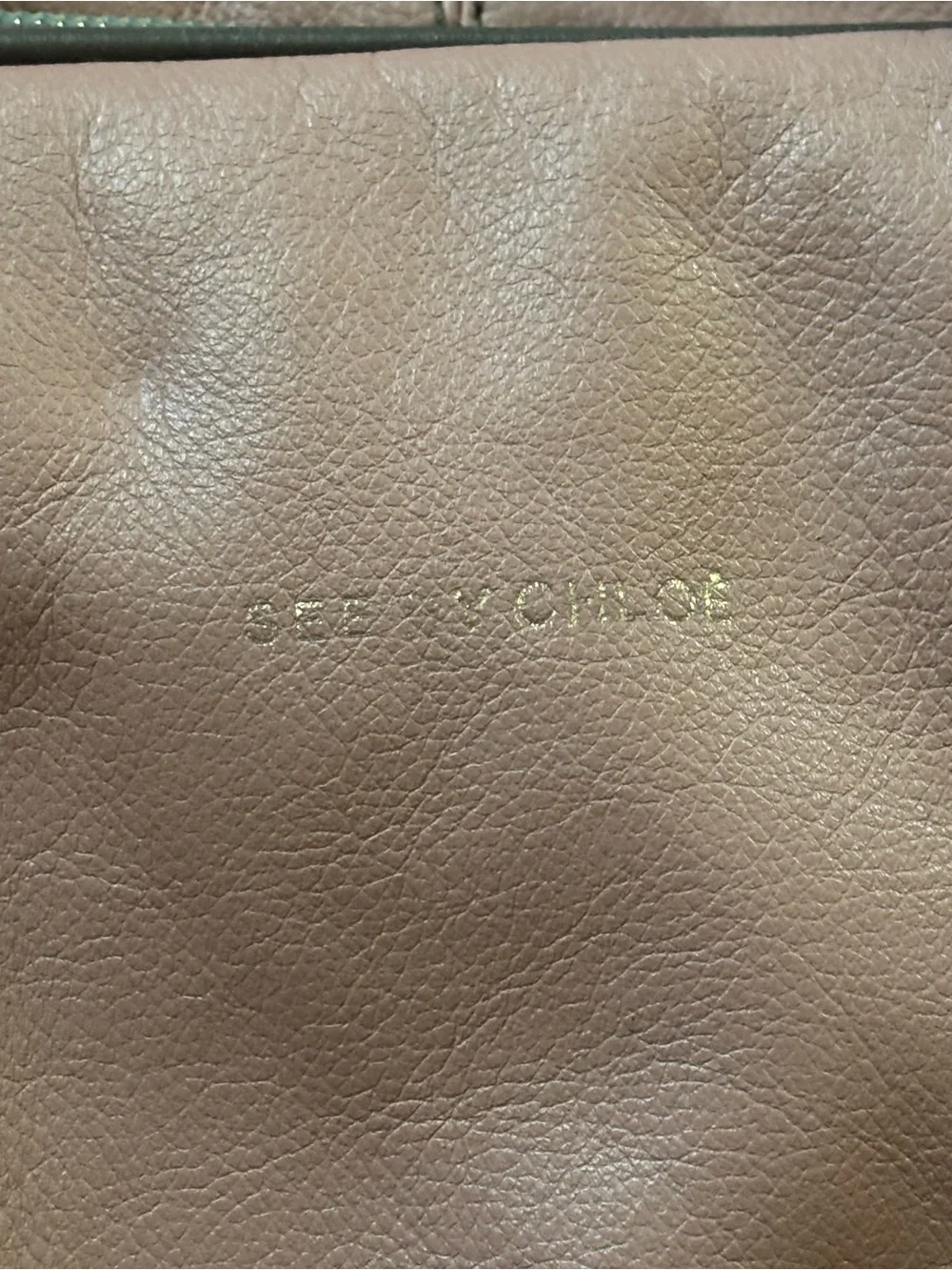 See by Chloé Mauve Leather Briefcase Satchel Bag